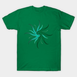 Yin Yang Green T-Shirt